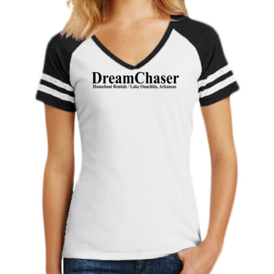DreamChaser - Women's Game V Neck Tee Thumbnail