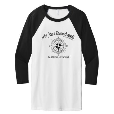 DreamChaser - Unisex 3/4 Sleeve Baseball Tee Thumbnail