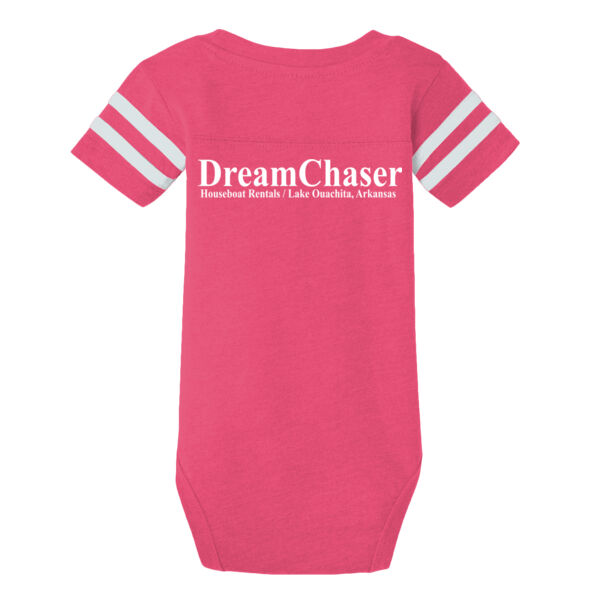 DreamChaser - Infant Football Fine Jersey Bodysuit Thumbnail
