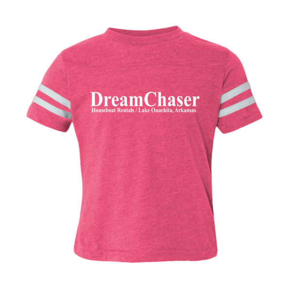 DreamChaser - Toddler Football Fine Jersey Tee Thumbnail